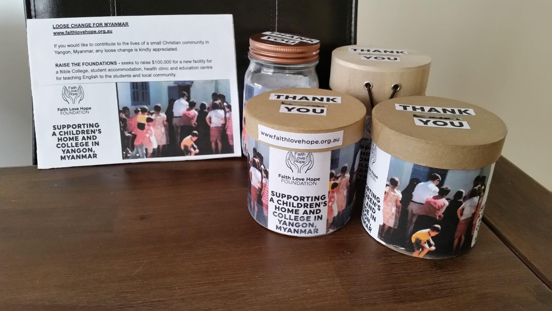 Loose Change for Myanmar